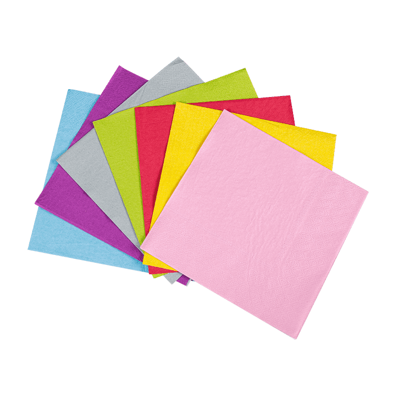 25x25 u boji tiskane papirne salvete SJ4102